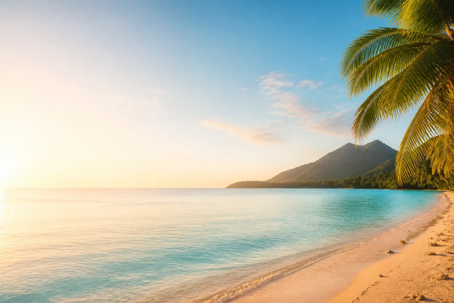Rarotonga lagoon